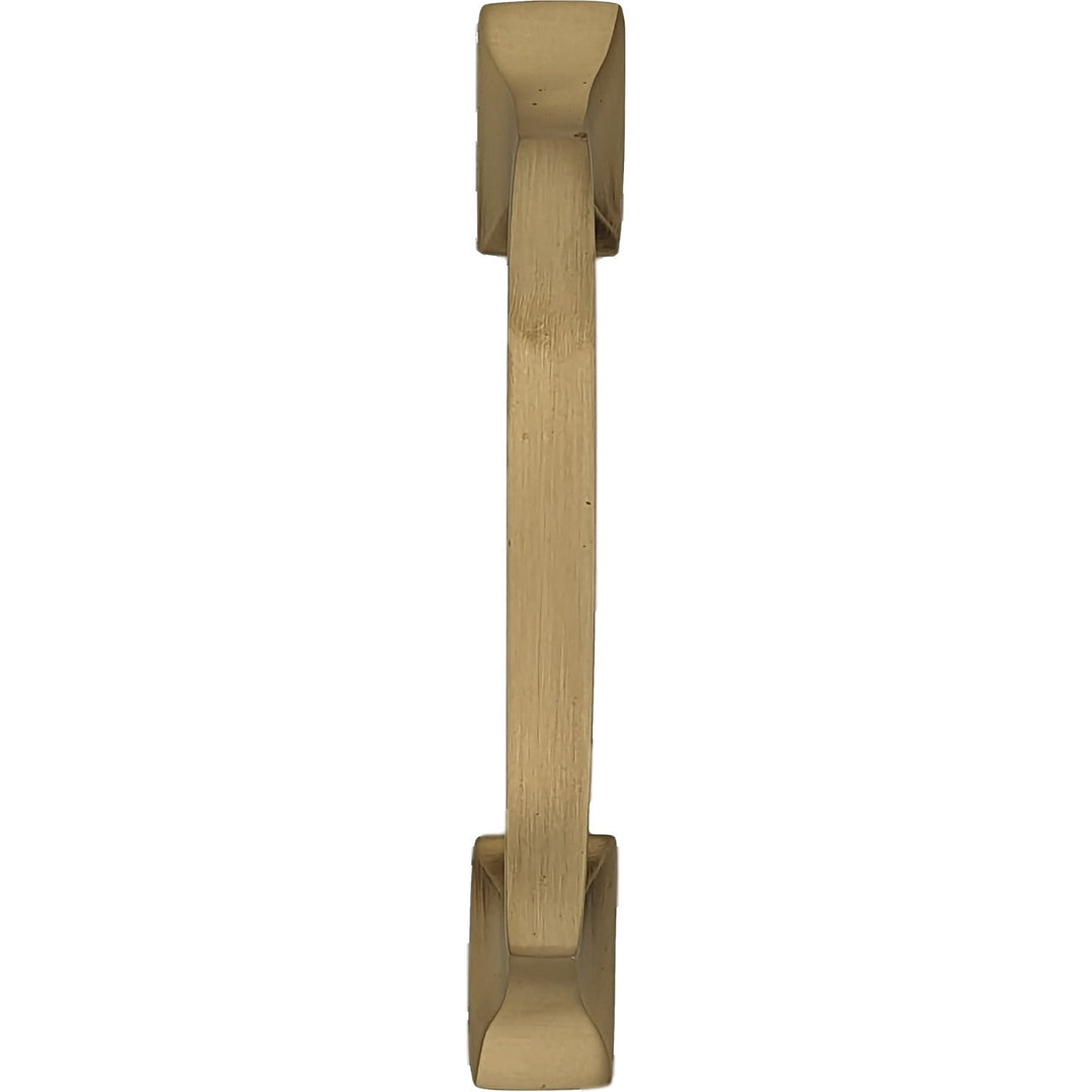 Antique Hardware 5 1/4 Inch Overall (3 3/4 Inch c-c) Traditional Solid Brass Pull CABINET PULL