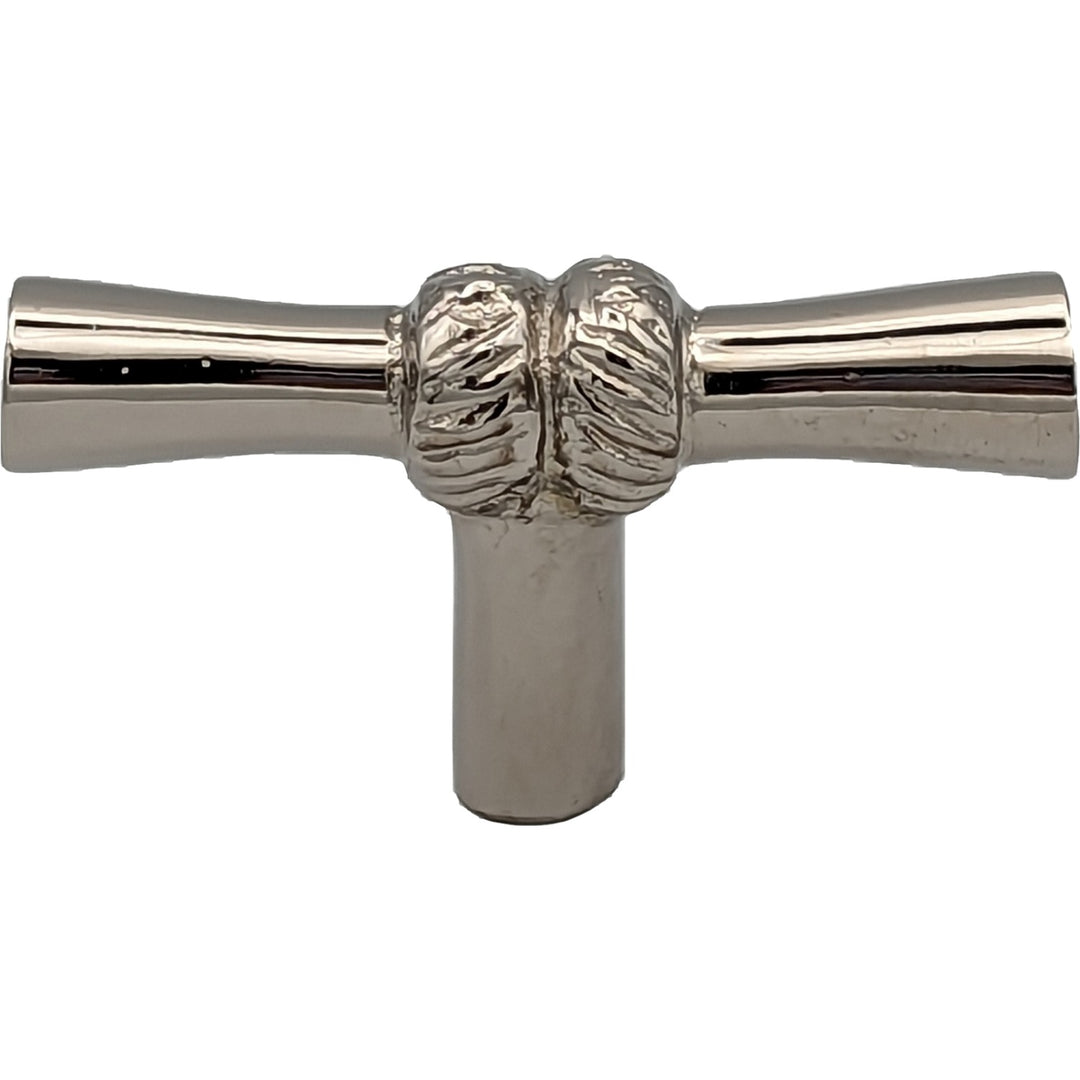 ##Antique Hardware## 2 Inch Solid Brass T Shape Japanese Bamboo Style Cabinet and Furniture Knob (Several Finishes Available)