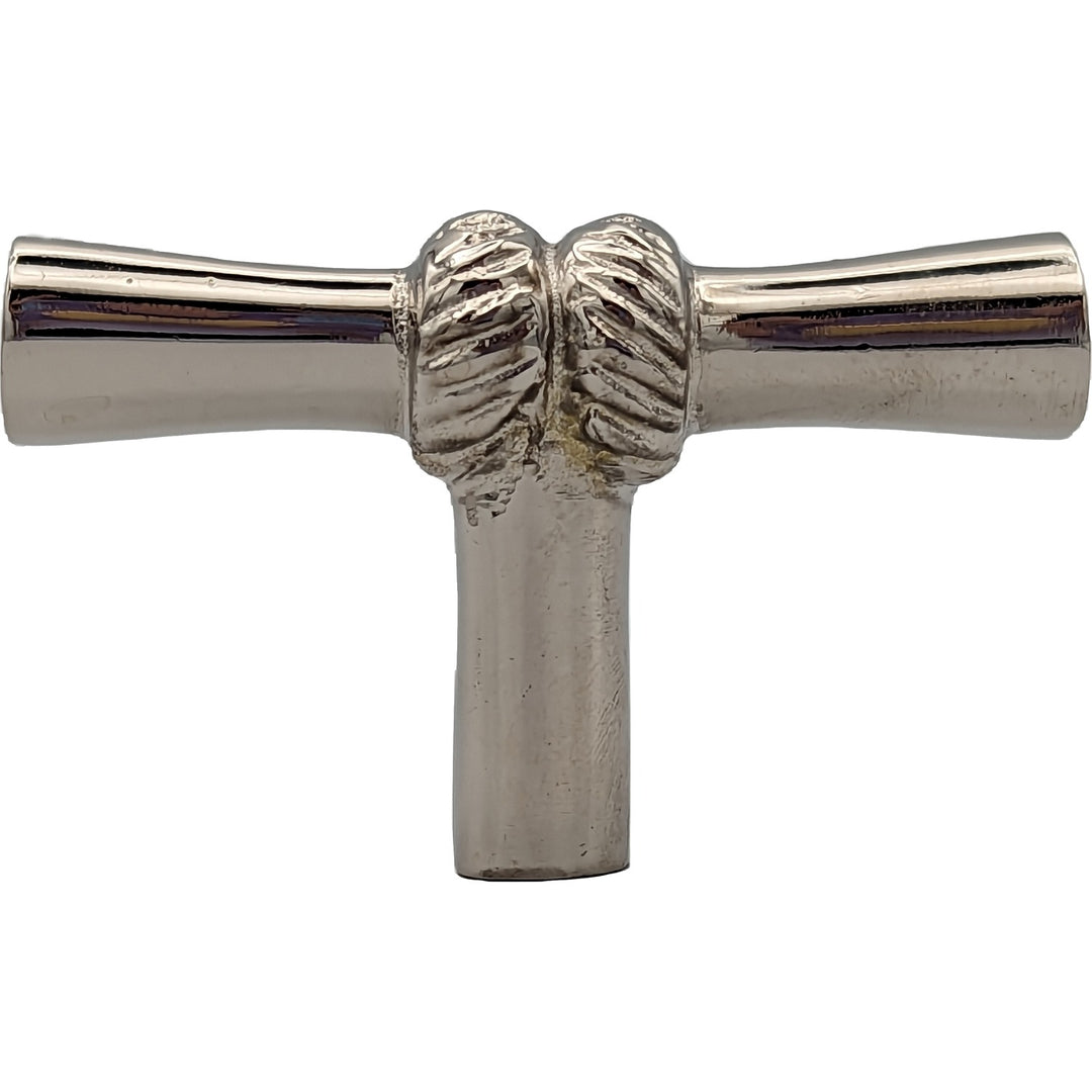 ##Antique Hardware## 2 Inch Solid Brass T Shape Japanese Bamboo Style Cabinet and Furniture Knob (Several Finishes Available)