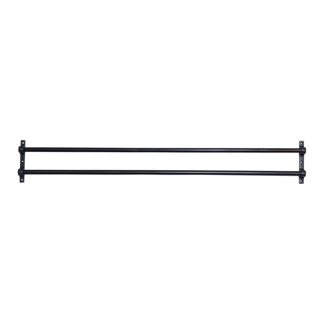 ##Antique Hardware## 36 Inch Solid Brass Double Push Bar (Several Finishes Available)