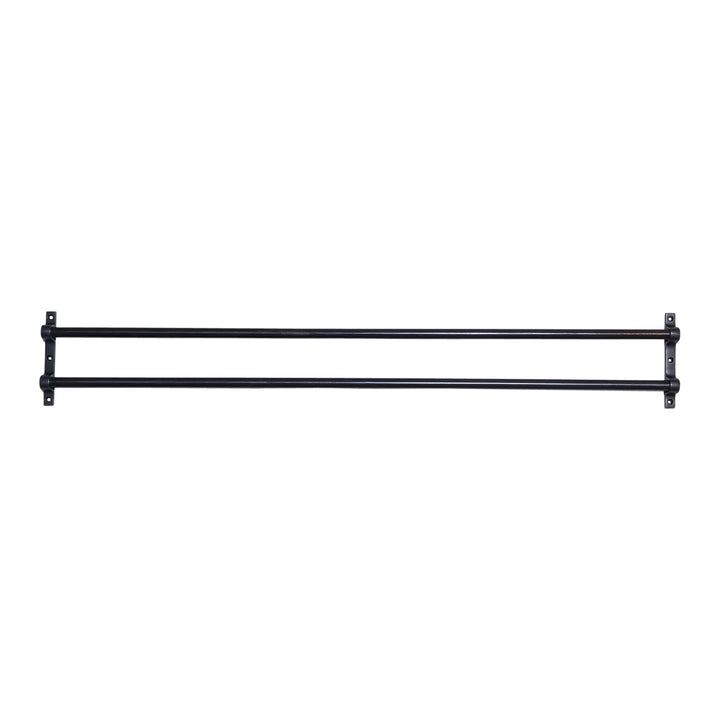 ##Antique Hardware## 36 Inch Solid Brass Double Push Bar (Several Finishes Available)
