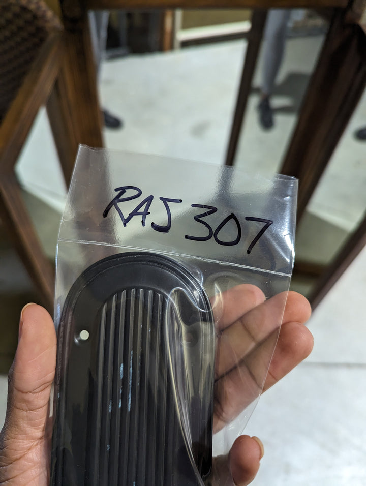 ##Antique Hardware## Open Box Sale Item 10 1/2 Inch Classic Art Deco Solid Brass Push Plate (Oil Rubbed Bronze Finish)