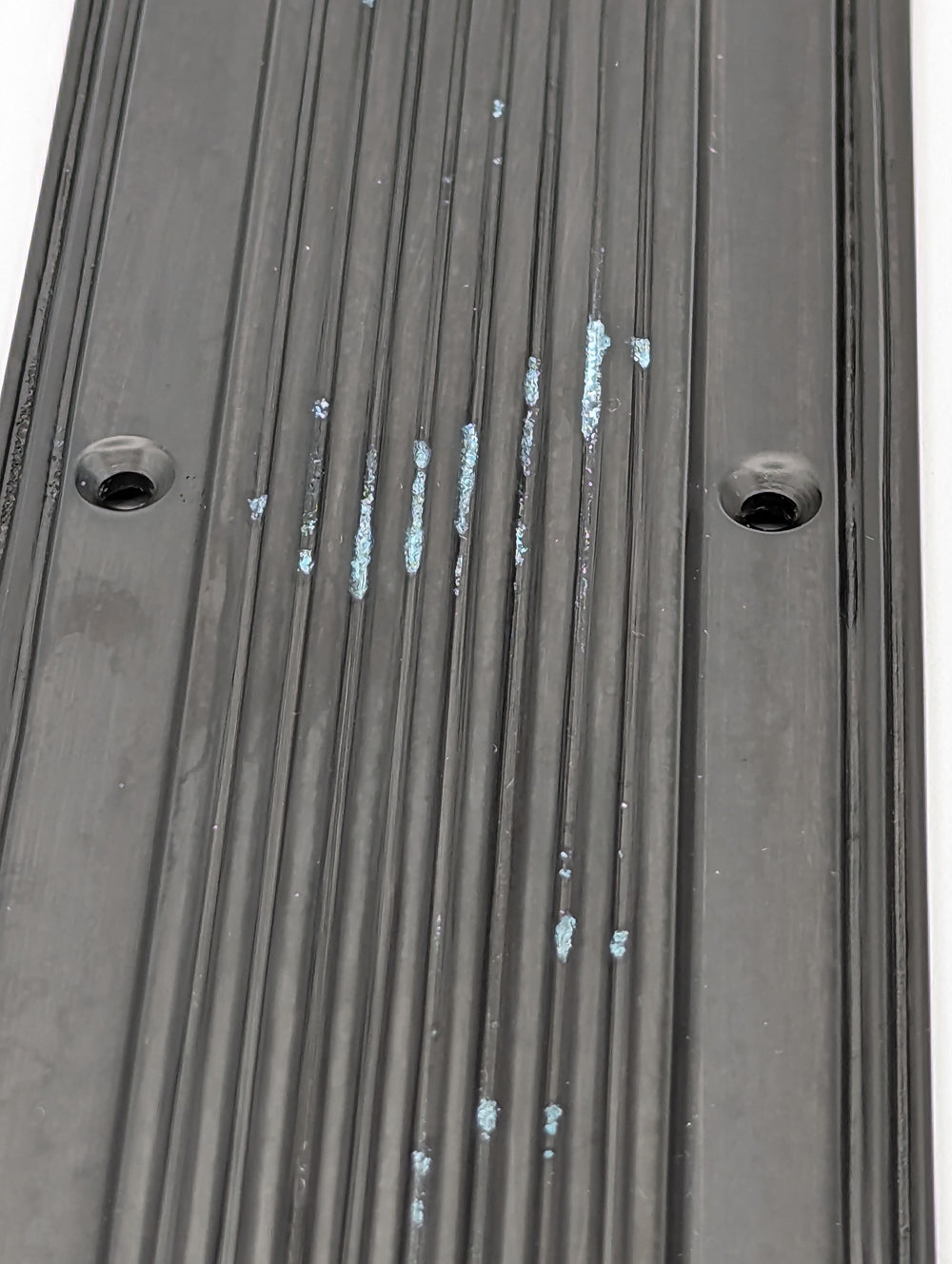 ##Antique Hardware## Open Box Sale Item 10 1/2 Inch Classic Art Deco Solid Brass Push Plate (Oil Rubbed Bronze Finish)