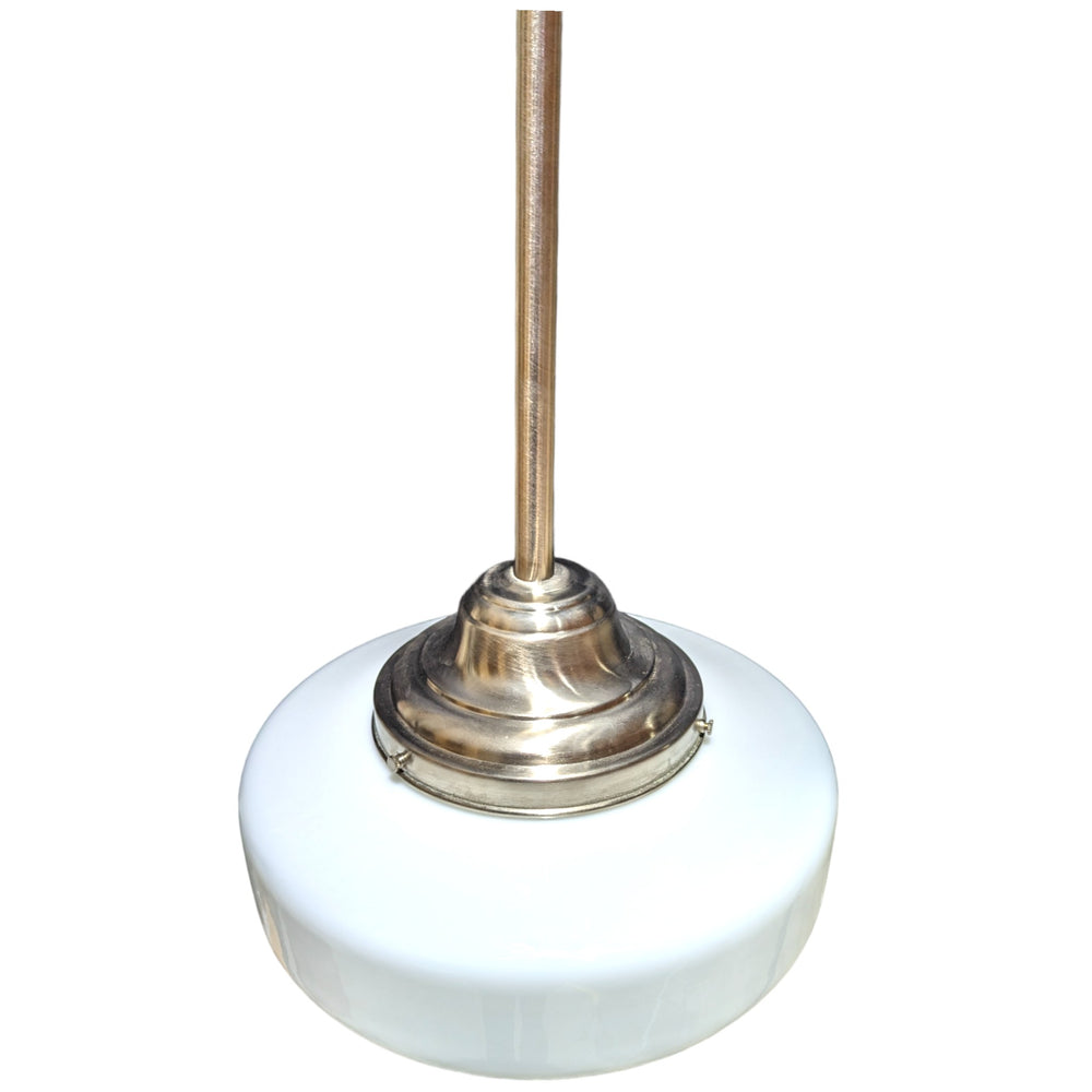 Antique Hardware 34 1/2 Inch Manhattan Skyscraper Nouveau Style Bar Light (Satin Nickel Finish) 