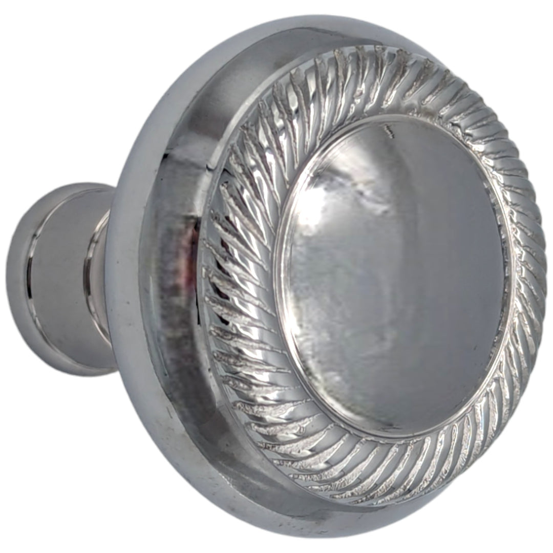 Antique Hardware Georgian Roped Solid Brass Spare Door Knob Set (Several Finishes Available) SPARE DOORKNOBS