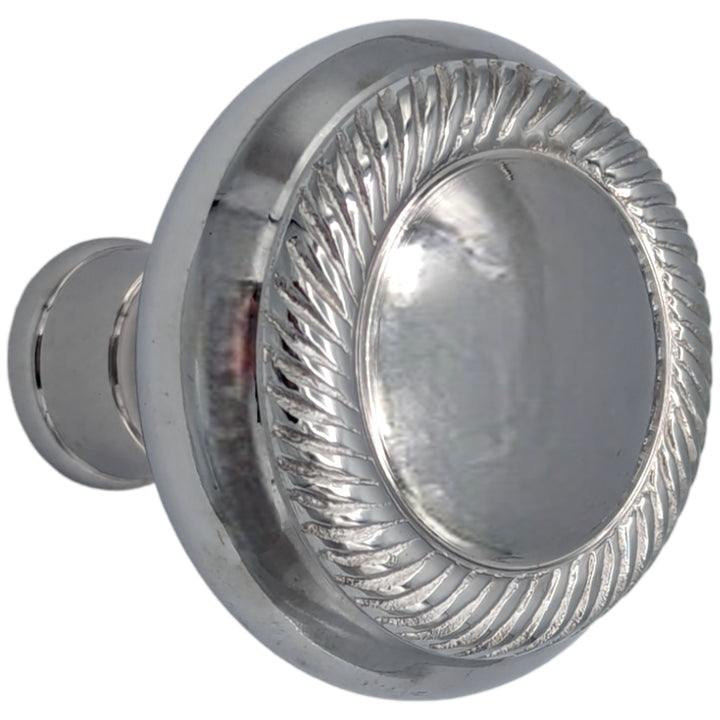 Antique Hardware Georgian Roped Solid Brass Spare Door Knob Set (Several Finishes Available) SPARE DOORKNOBS