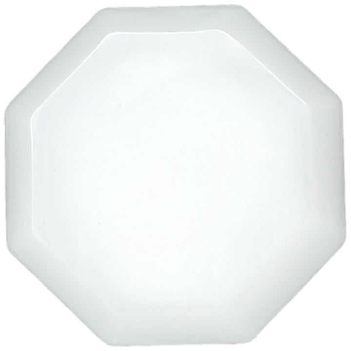 ##Antique Hardware## Octagon Milk Glass Spare Door Knob Set (Several Finishes Available)