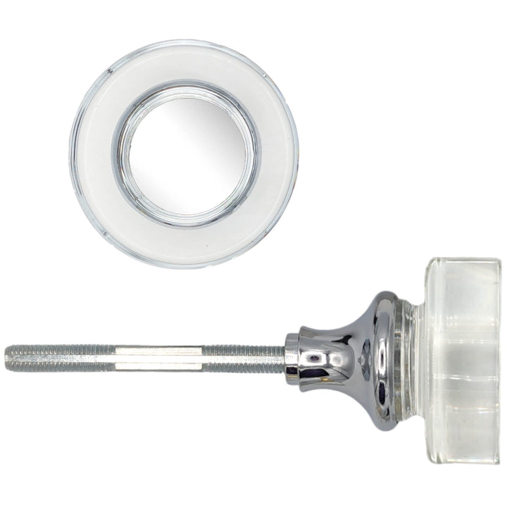 Antique Hardware Disc Crystal Spare Door Knob Set (Several Finishes Available SPARE DOORKNOBS