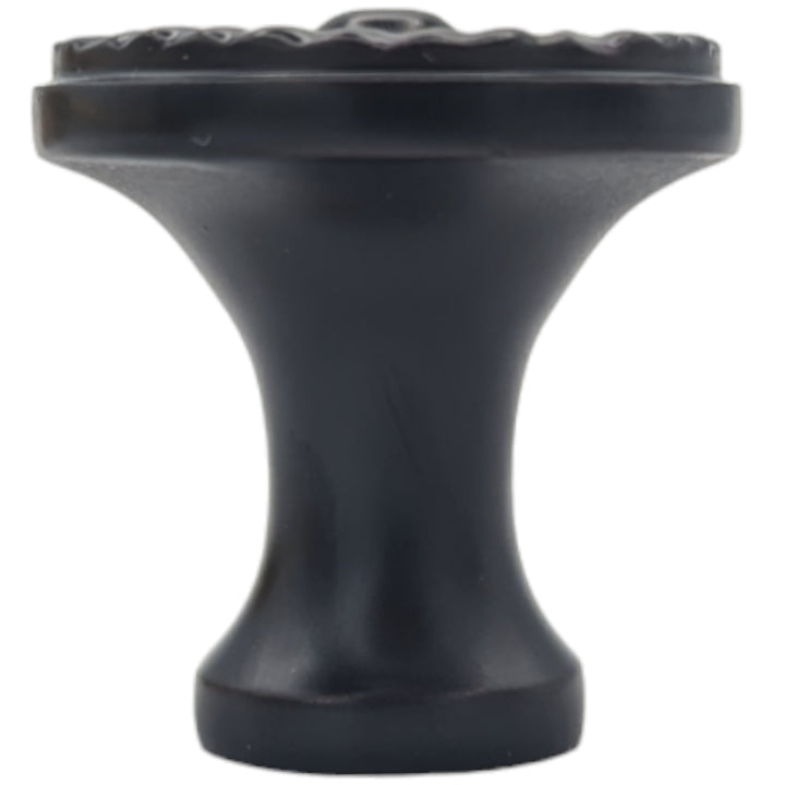 Antique Hardware 1 1/8 Inch Solid Brass Patterned Cabinet & Furniture Knob (Several Finishes Available) ANTIQUE CABINET HARDWARE