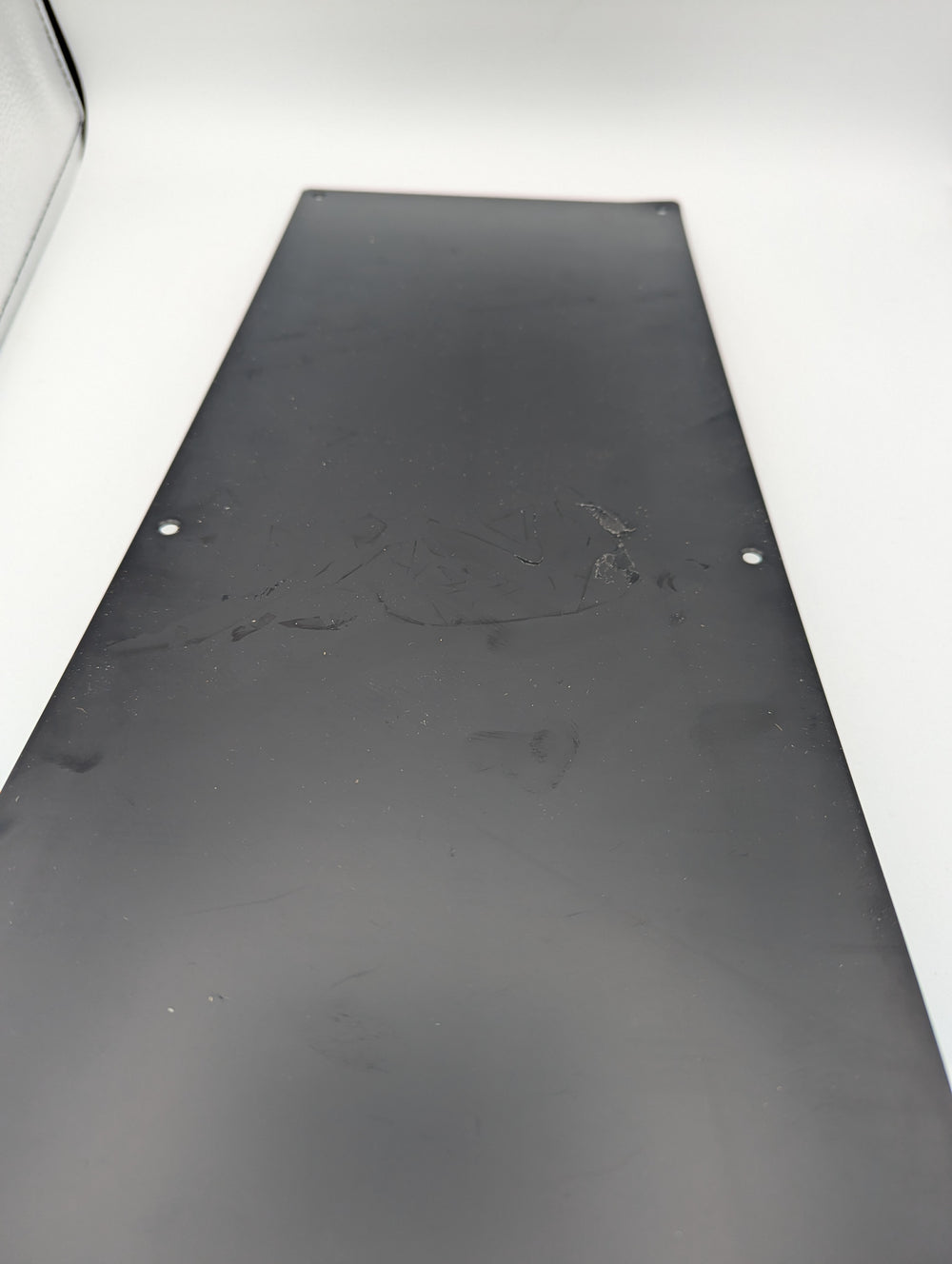 ##Antique Hardware## Open Box Sale Item 8 Inch x 34 Inch Stainless Steel Kick Plate (Oil Rubbed Bronze Finish)