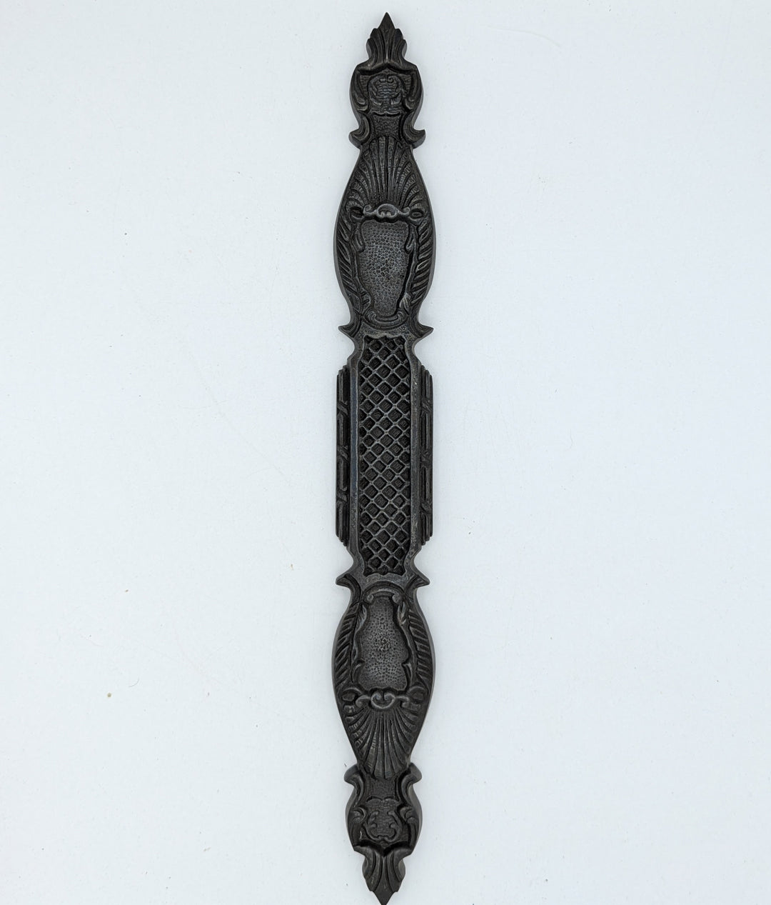 ##Antique Hardware## Open Box Sale Item 15 3/4 Inch Push Plate (Oil Rubbed Bronze Finish)