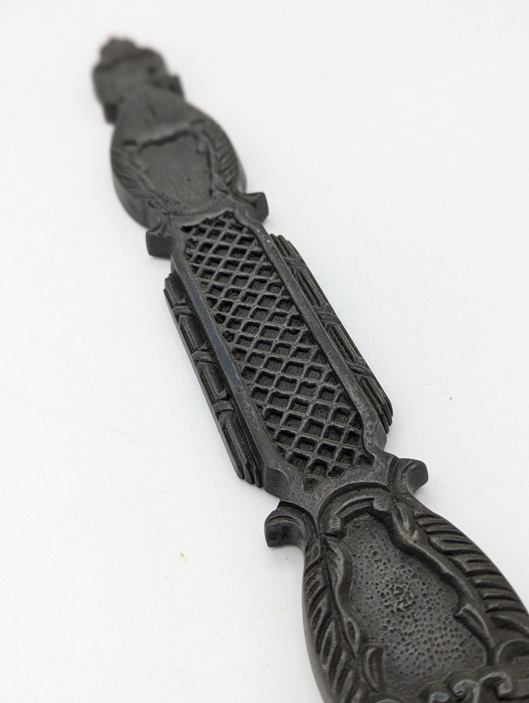 ##Antique Hardware## Open Box Sale Item 15 3/4 Inch Push Plate (Oil Rubbed Bronze Finish)