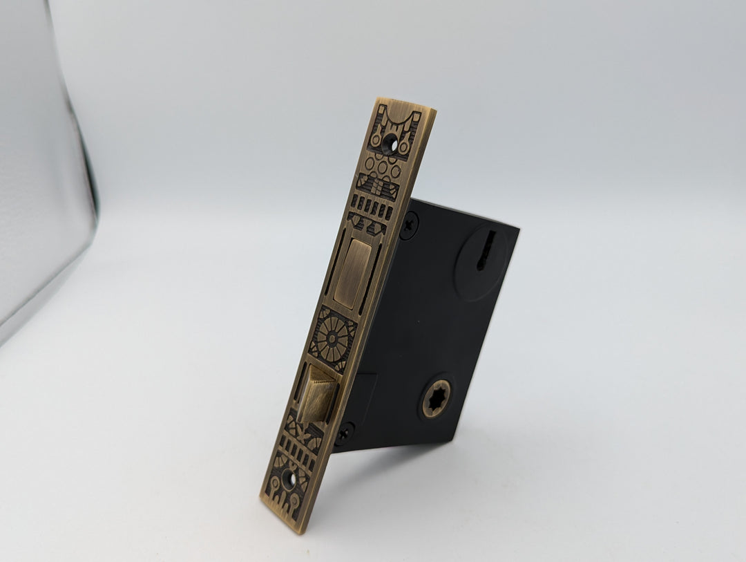 Open Box Eastlake Rectangular Mortise Pocket Lock Box