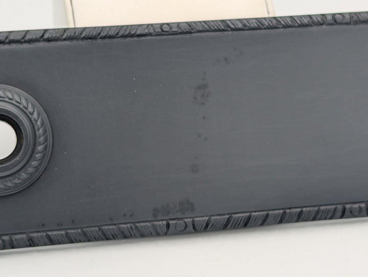 ##Antique Hardware## Open Box Sale Item Cornice Plate (Oil Rubbed Bronze Finish)