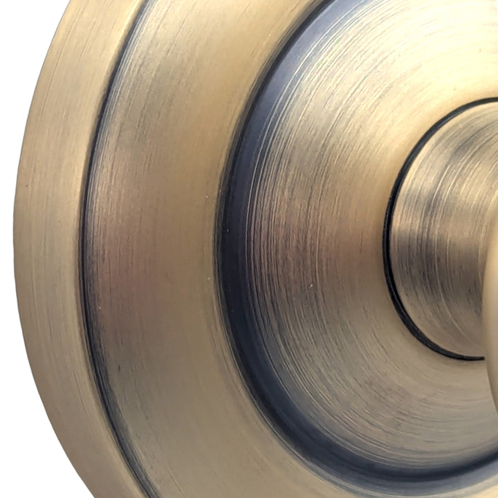 ##Antique Hardware## Magnifique™ Classic Door Set with Gray Porcelain Knobs (Several Finishes Available)