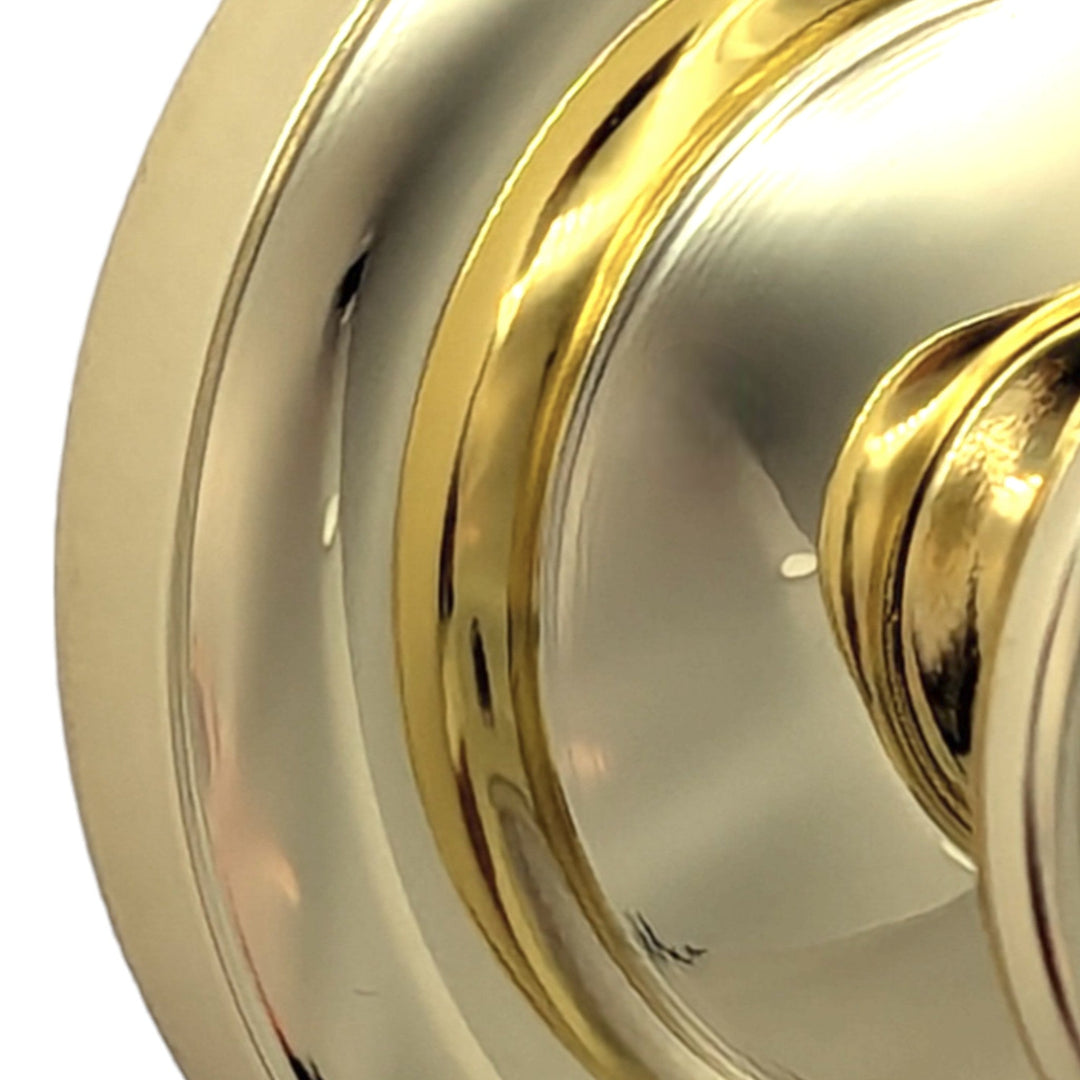 ##Antique Hardware## Magnifique™ Classic Door Set with Amber Glass Fluted Knobs (Several Finishes Available)