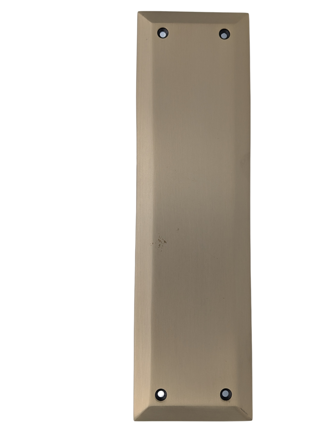 10 Inch Quaker Style Push Plate (Antique Brass Finish)