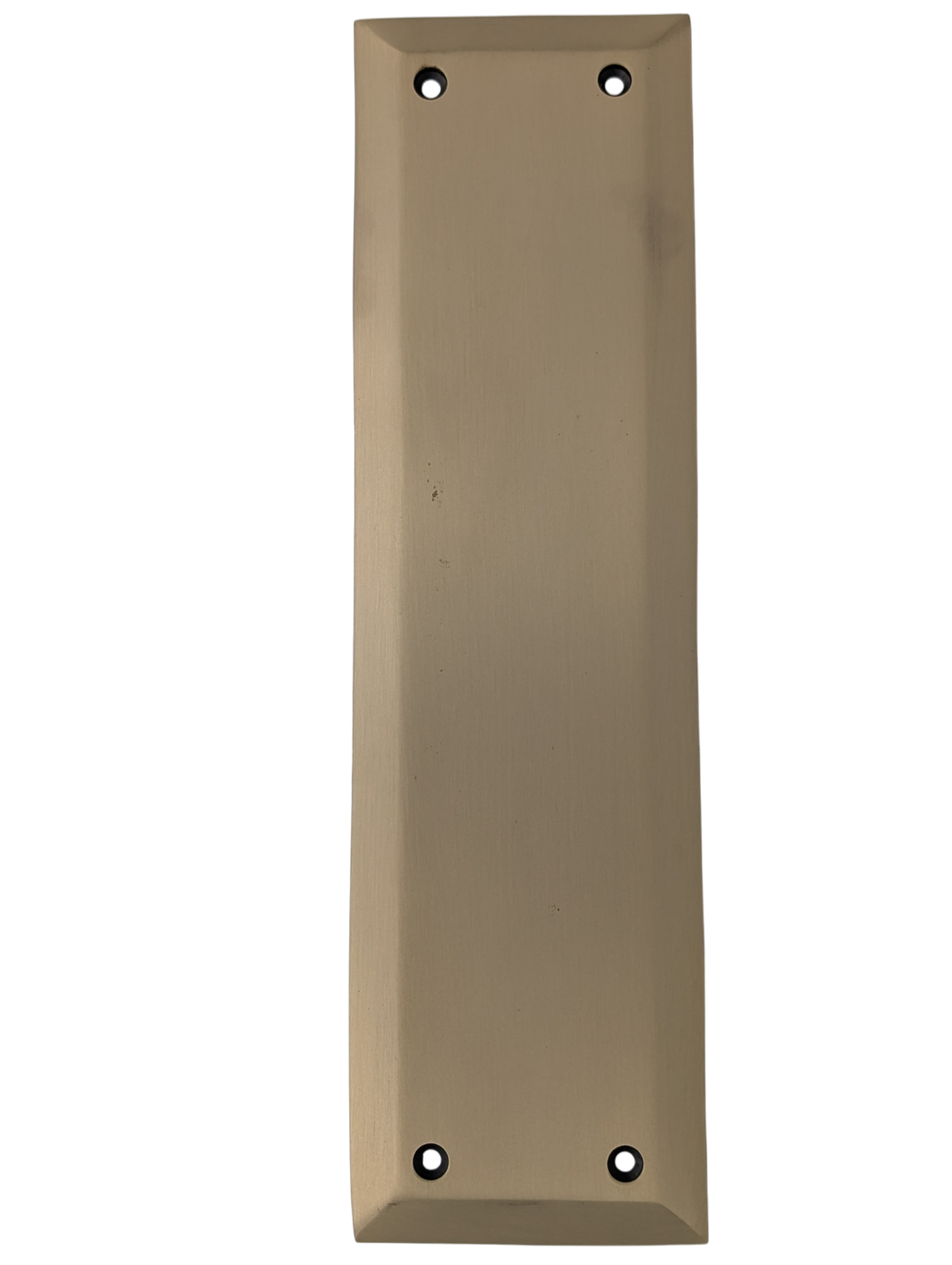 10 Inch Quaker Style Push Plate (Antique Brass Finish)