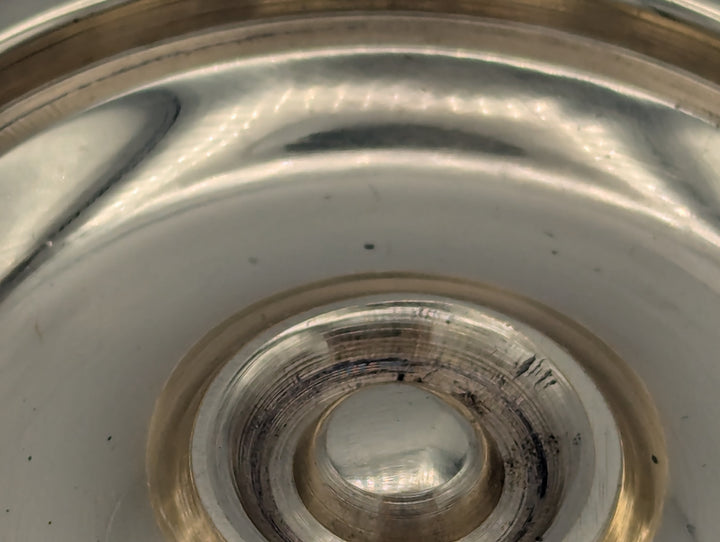 ##Antique Hardware## Open Box Sale Item 2 5/8 Inch Modern Brass Round Disc Cabinet & Furniture Knob