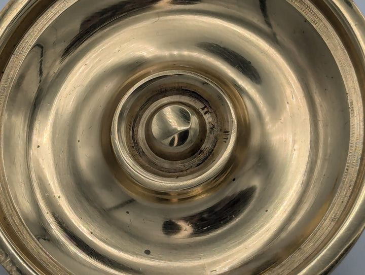 ##Antique Hardware## Open Box Sale Item 2 5/8 Inch Modern Brass Round Disc Cabinet & Furniture Knob