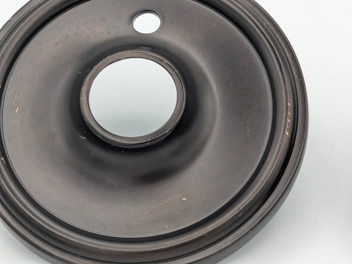 ##Antique Hardware## Open Box Sale Item Traditional Style Solid Brass Rosette Plates (Oil Rubbed Bronze) - Set of 3