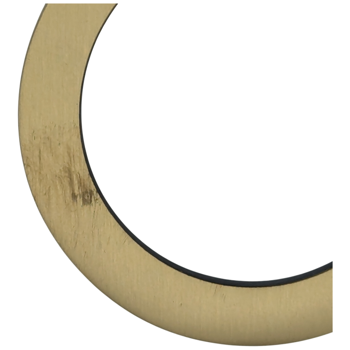 3 Inch Mission Style Solid Brass Drawer Ring Pull (Antique Brass Available)