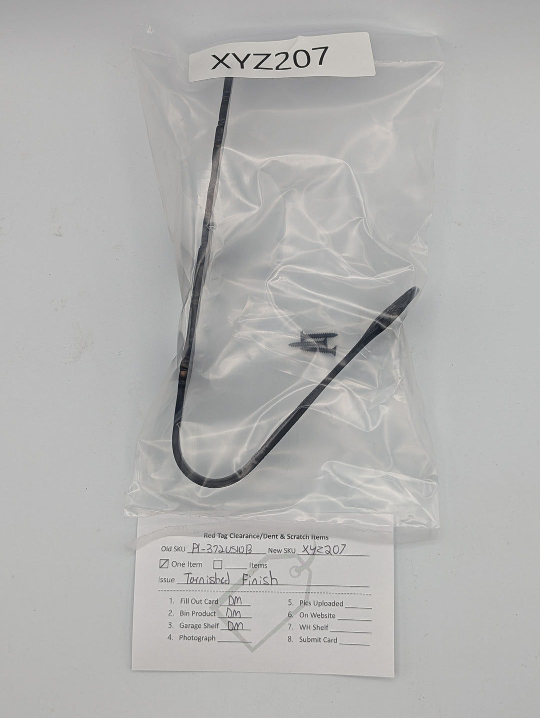 ##Antique Hardware## Open Box Sale Item Large Elongated Leaf Style Curtain and Drapery Hold (Oil Rubbed Bronze