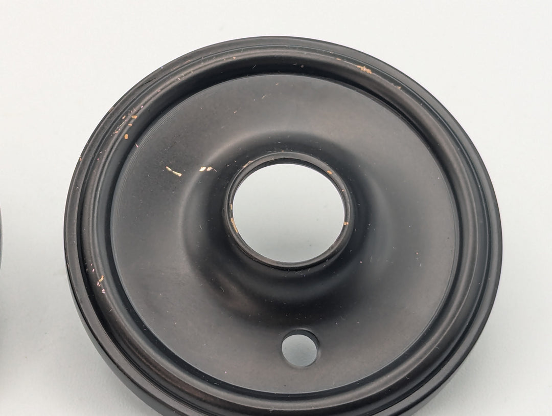 ##Antique Hardware## Open Box Sale Item Traditional Style Solid Brass Rosette Plates (Oil Rubbed Bronze)