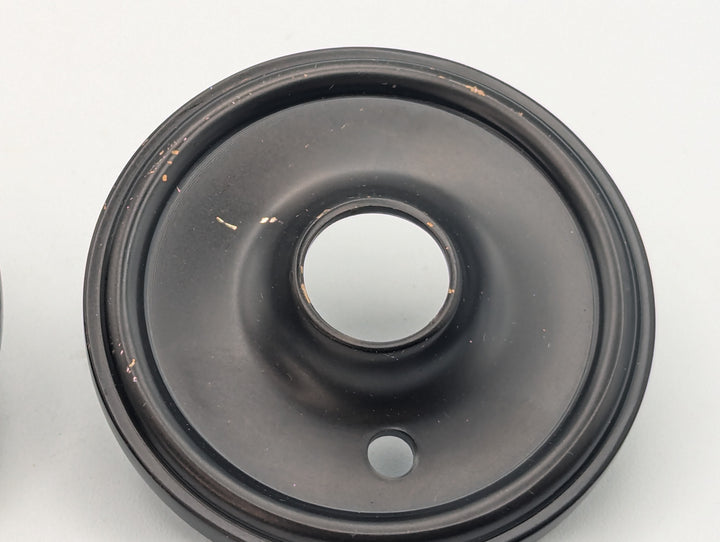 ##Antique Hardware## Open Box Sale Item Traditional Style Solid Brass Rosette Plates (Oil Rubbed Bronze)