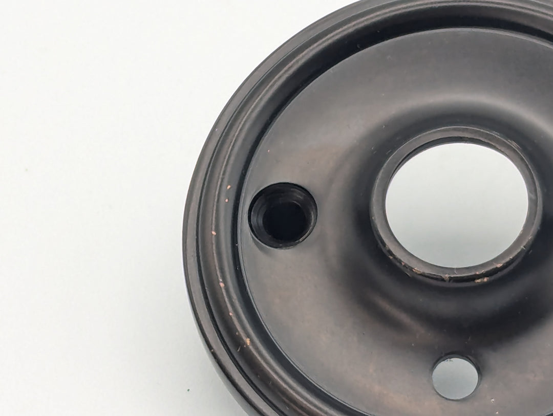 ##Antique Hardware## Open Box Sale Item Traditional Style Solid Brass Rosette Plates (Oil Rubbed Bronze)