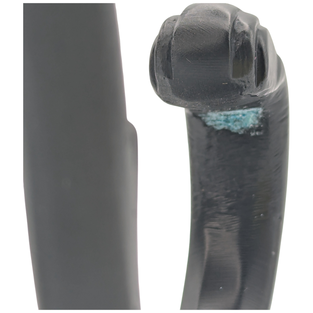 Solid Brass Georgian Roped Coat Hook (Black Bronze Finish)