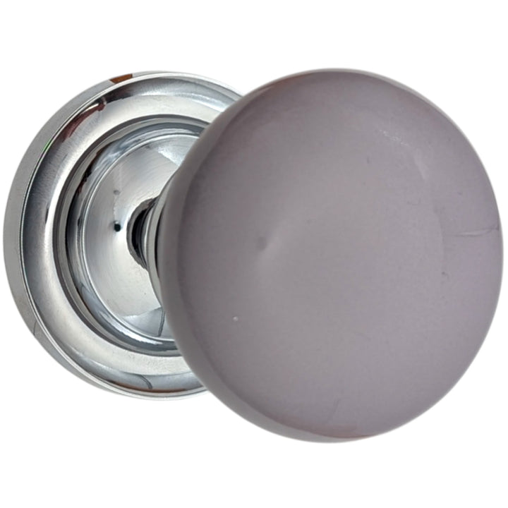 ##Antique Hardware## Magnifique™ Classic Door Set with Gray Porcelain Knobs (Several Finishes Available)