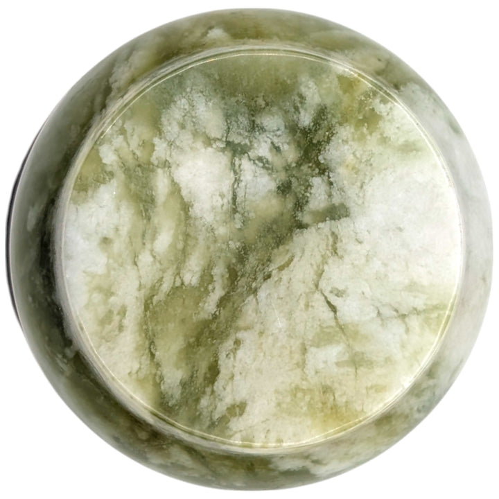 ##Antique Hardware## Magnifique™ Classic Door Set with Green Jade Knobs (Several Finishes Available)