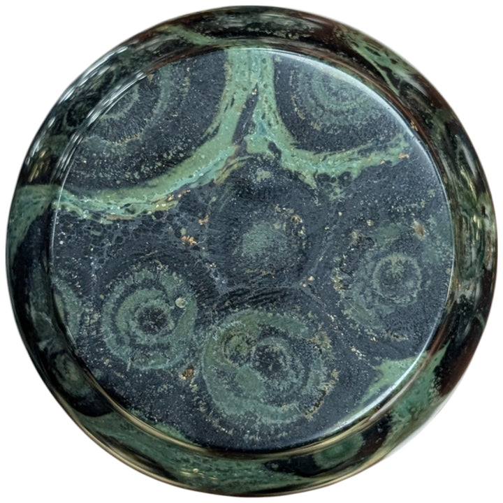 ##Antique Hardware## Magnifique™ Classic Door Set with Crocodile Jasper Knobs (Several Finishes Available)