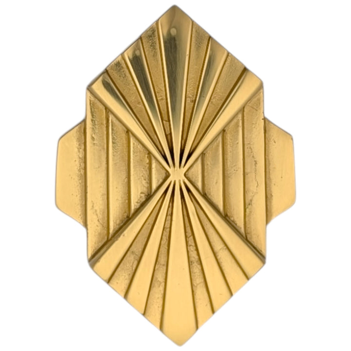 ##Antique Hardware## 2 inch Moderne Deco Cabinet Knob (Several Finishes Available)