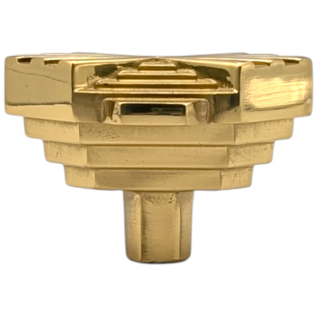 ##Antique Hardware## 2 inch Moderne Deco Cabinet Knob (Several Finishes Available)