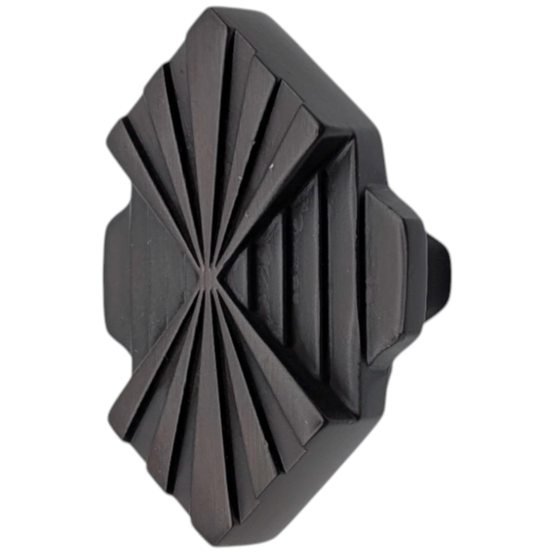 ##Antique Hardware## 2 inch Moderne Deco Cabinet Knob (Several Finishes Available)