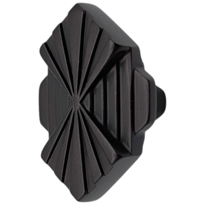 ##Antique Hardware## 1 1/2 inch Moderne Deco Cabinet Knob (Several Finishes Available)