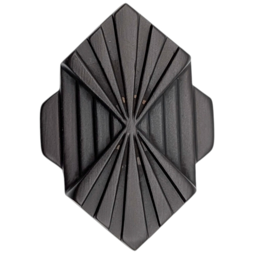 ##Antique Hardware## 1 1/2 inch Moderne Deco Cabinet Knob (Several Finishes Available)