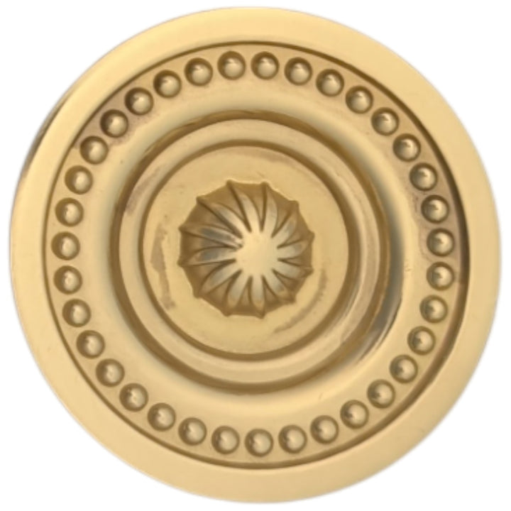 ##Antique Hardware## 2 inch Beaded Imperial Cabinet Knob (Several Finishes Available)