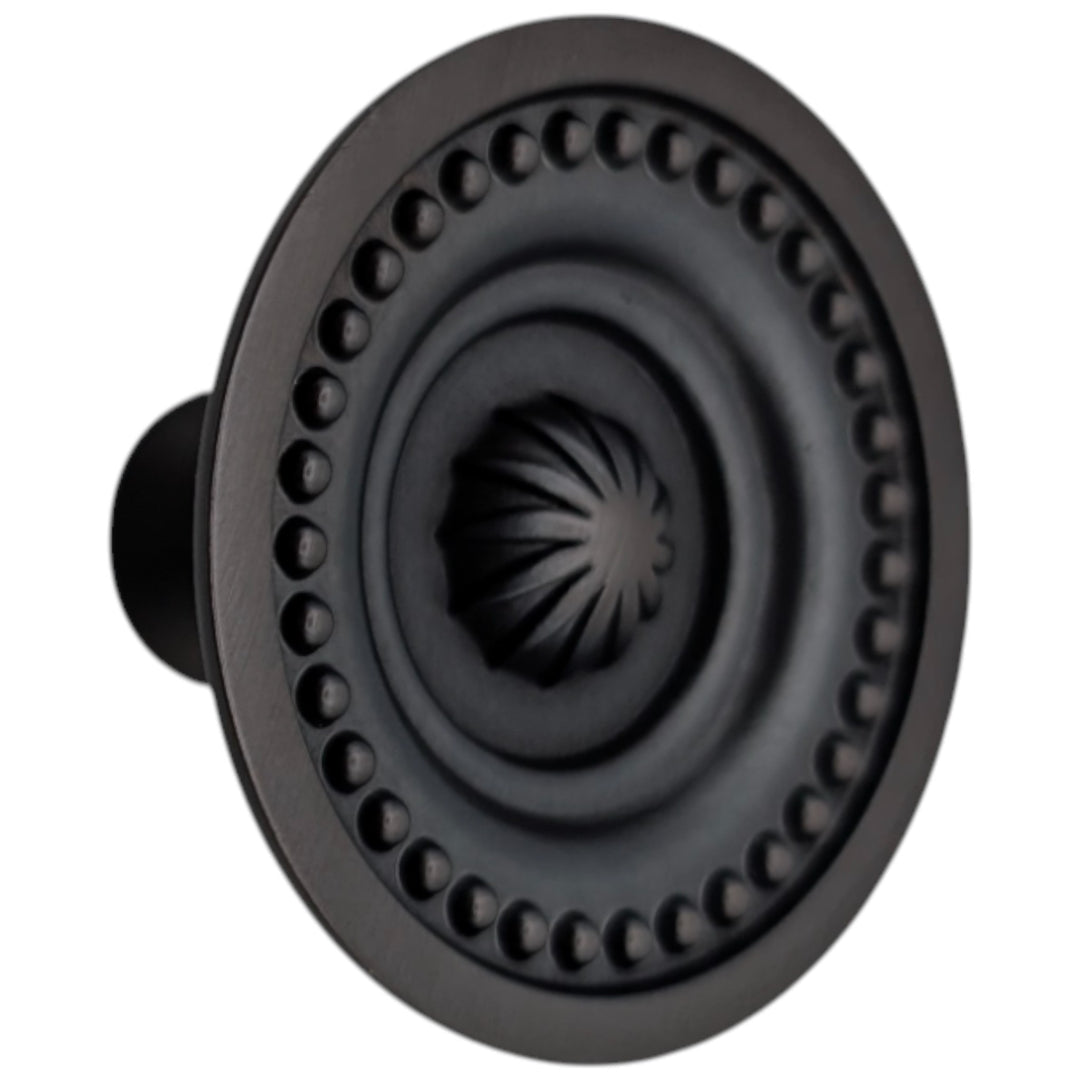 ##Antique Hardware## 2 inch Beaded Imperial Cabinet Knob (Several Finishes Available)