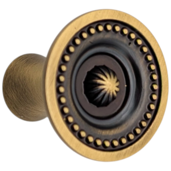1 1/4 inch Beaded Imperial Cabinet Knob (Several Finishes Available)
