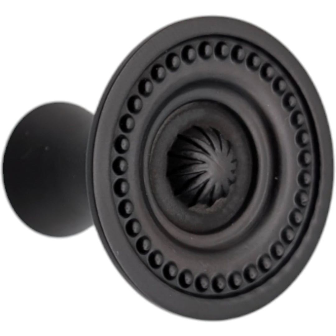 1 1/4 inch Beaded Imperial Cabinet Knob (Several Finishes Available)