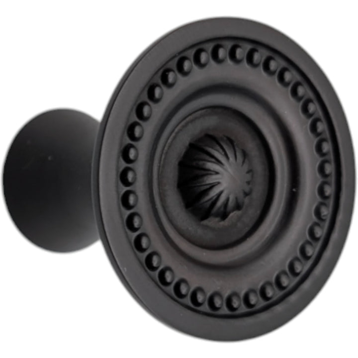 1 1/4 inch Beaded Imperial Cabinet Knob (Several Finishes Available)