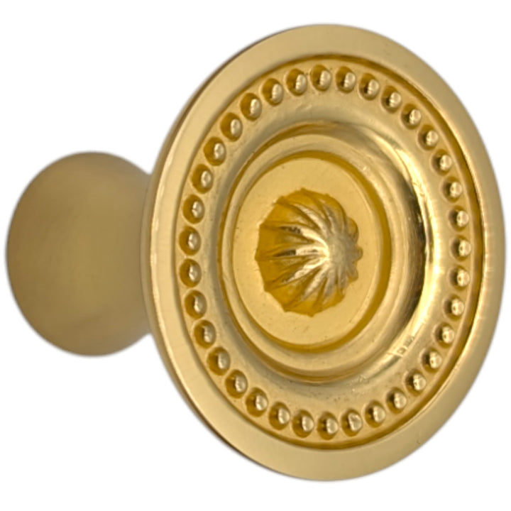 1 1/4 inch Beaded Imperial Cabinet Knob (Several Finishes Available)