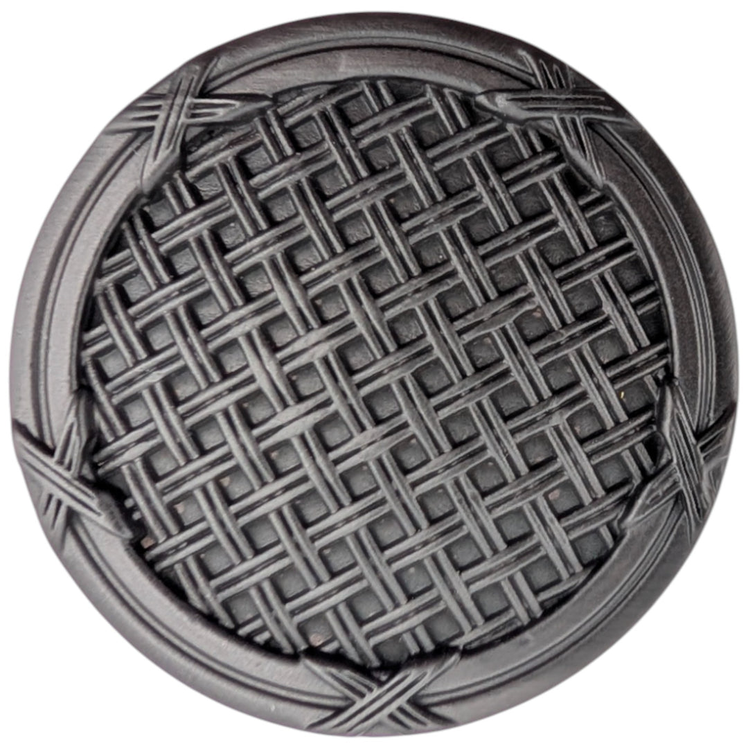 ##Antique Hardware## 1 1/2 inch Ribbon & Reed Trellis Cabinet Knob (Several Finishes Available)