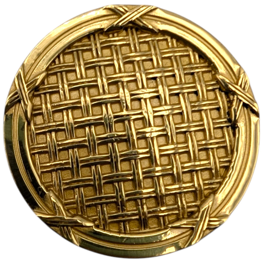 ##Antique Hardware## 1 1/4 inch Ribbon & Reed Trellis Cabinet Knob (Several Finishes Available)