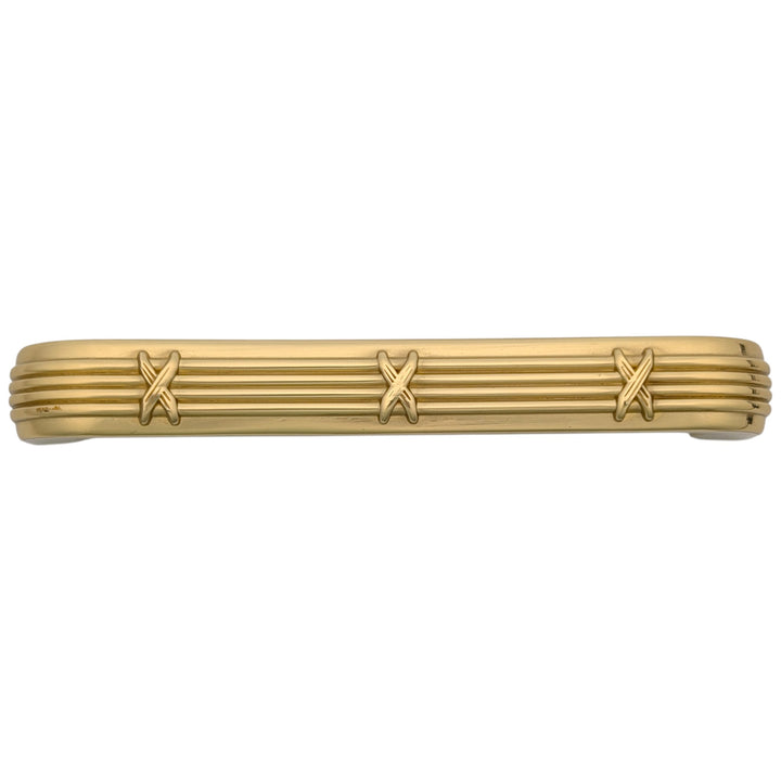 5 inch Overall (4.5 inch C-C) Ribbon & Reed Trellis Cabinet Pull (Several Finishes Available) (Copy) (Copy)