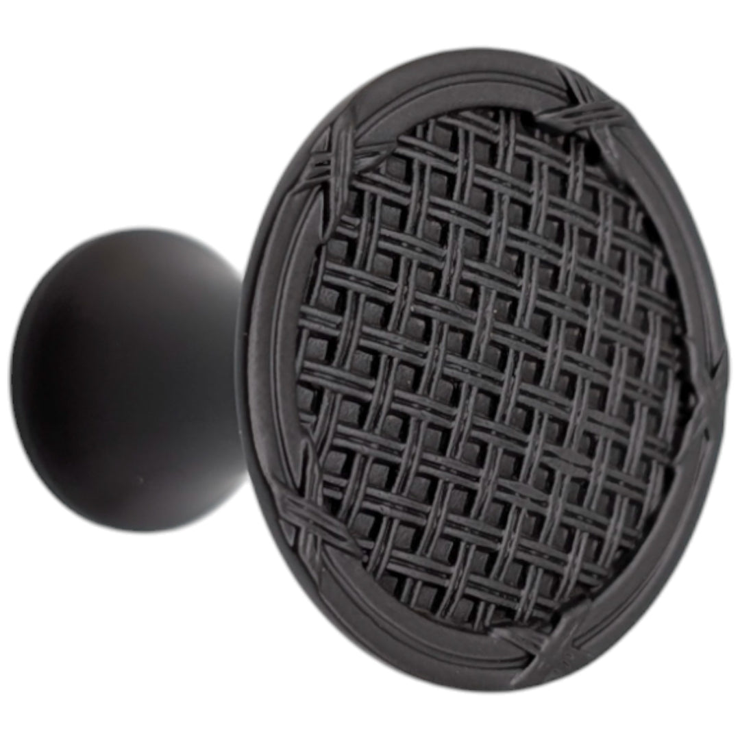 ##Antique Hardware## 1 1/4 inch Ribbon & Reed Trellis Cabinet Knob (Several Finishes Available)