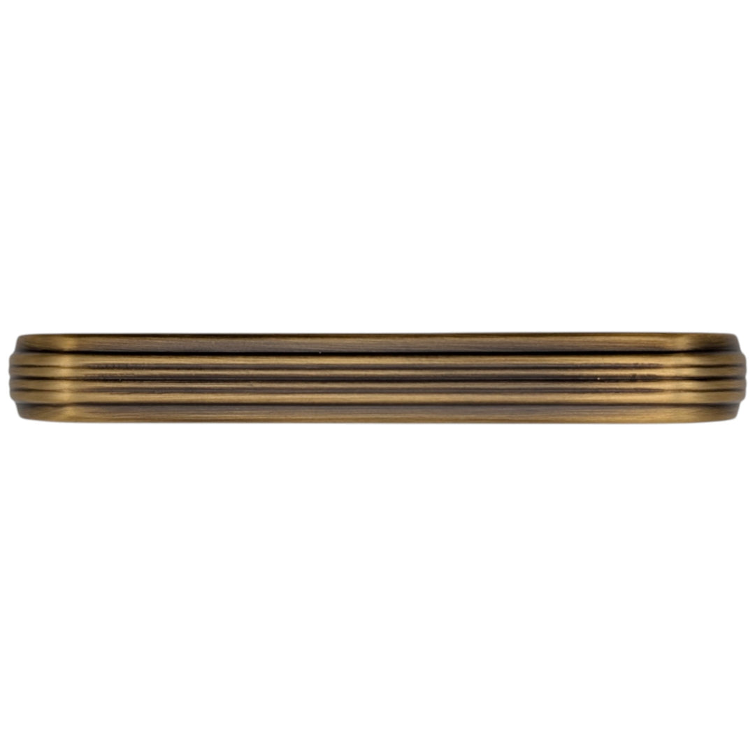 ##Antique Hardware## 5 inch Overall (4.5 inch C-C) Moderne Deco Cabinet Pull (Several Finishes Available)